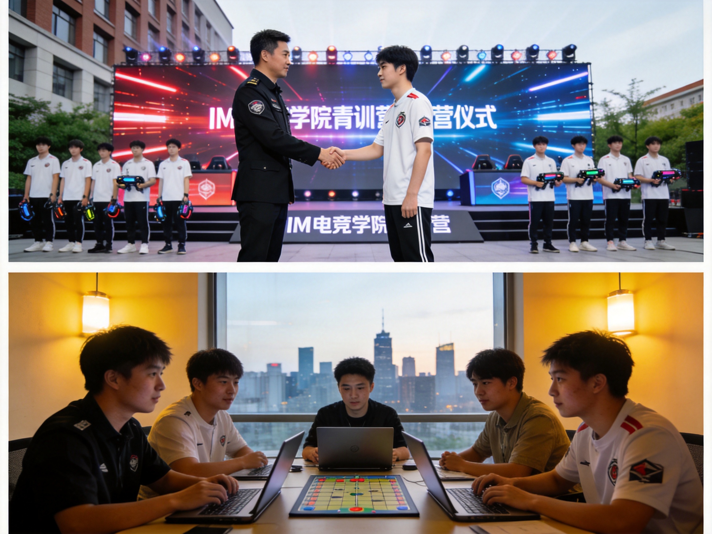IM电竞学院青训营开营仪式